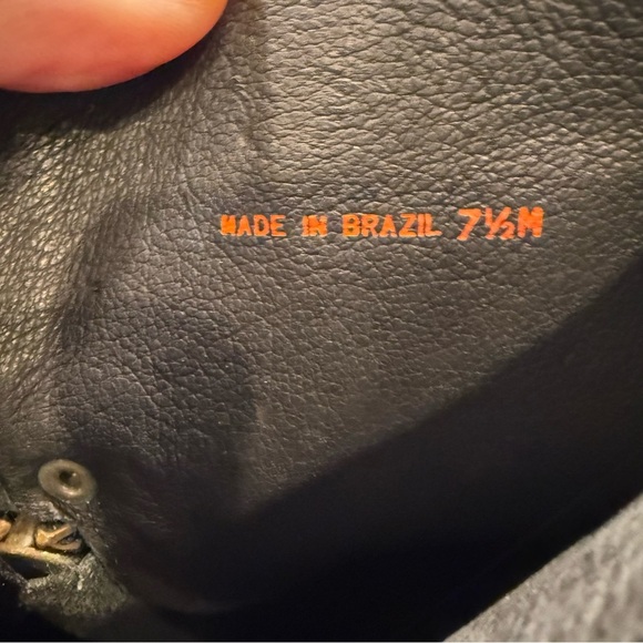 Michael Kors Black Leather Riding Style Boots EUC Worn Once Size 7.5 - Picture 15 of 16